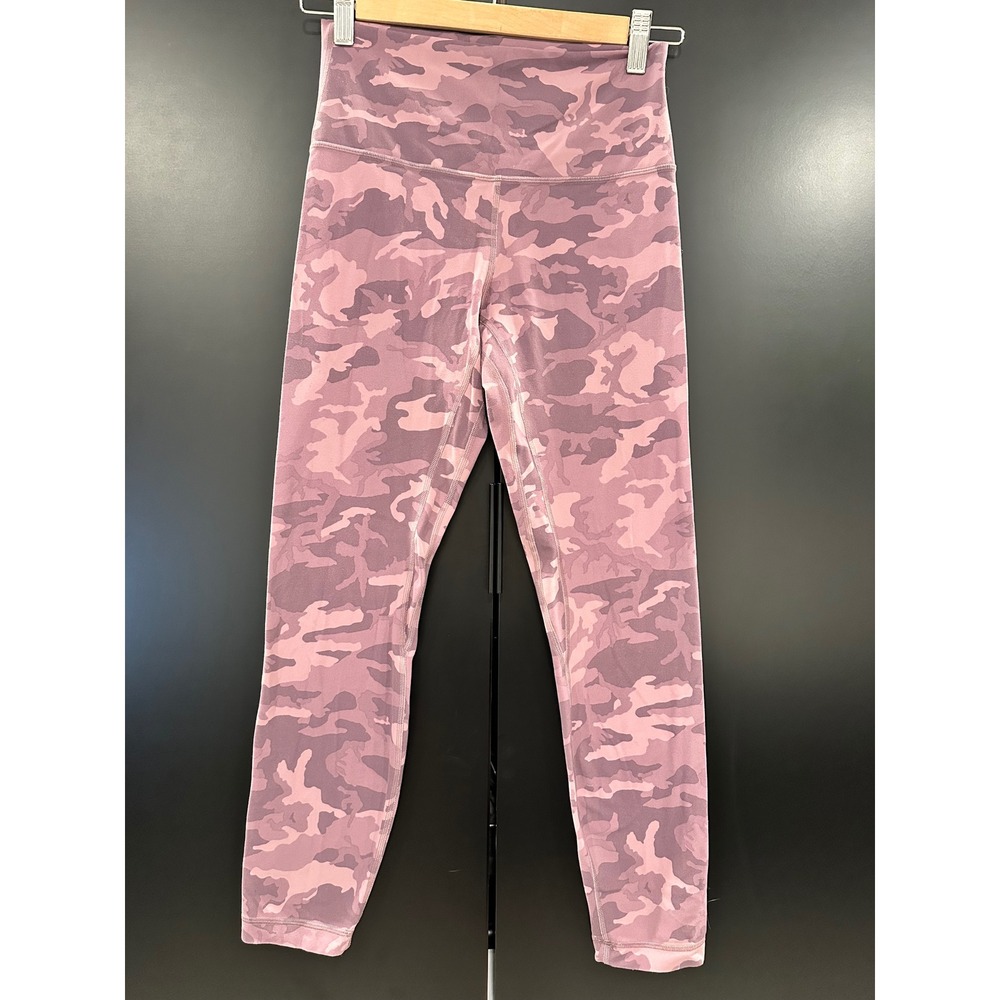 Lululemon Align High-Rise Pant 28 Heritage 365 Camo‎ Brier Rose Multi Size 6